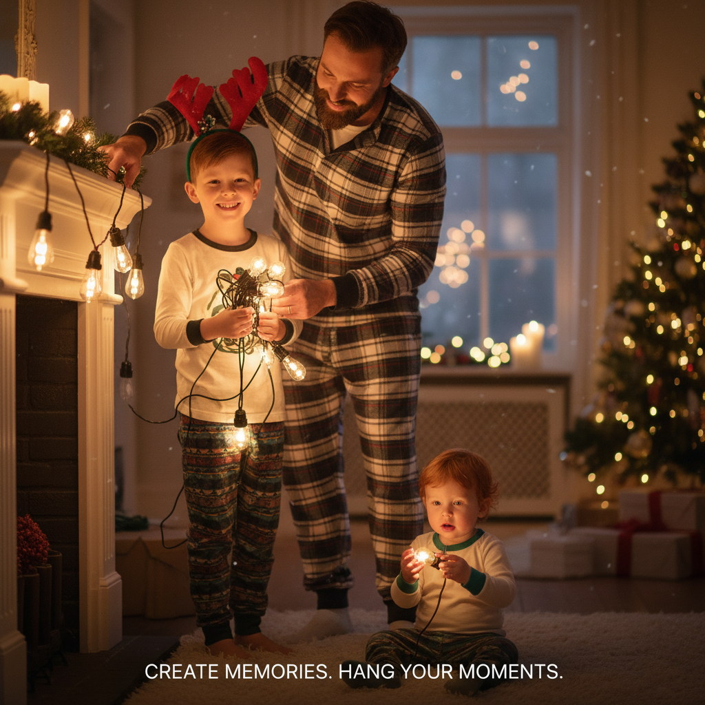 Pack of 60 Outdoor Garlands Hooks - Black Screw Clips for Cables & LED Lights - Heavy Duty Clips for Patio, Garden, Pergola and Fence